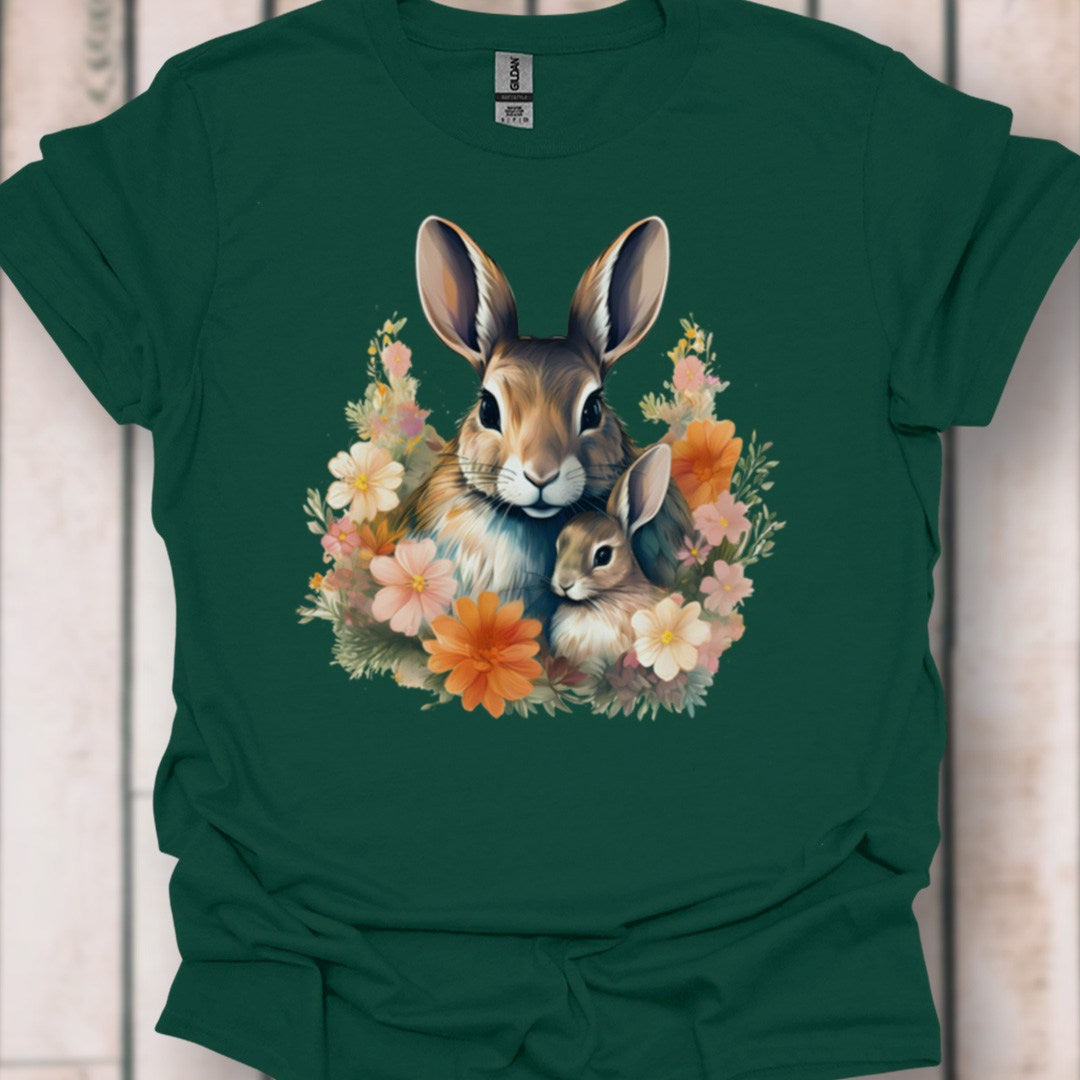 Konijn met Jong T‑Shirt