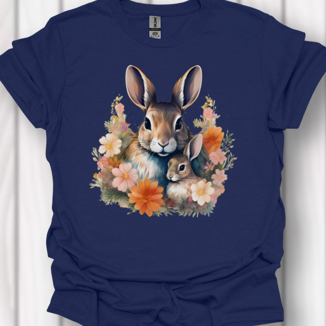 Konijn met Jong T‑Shirt