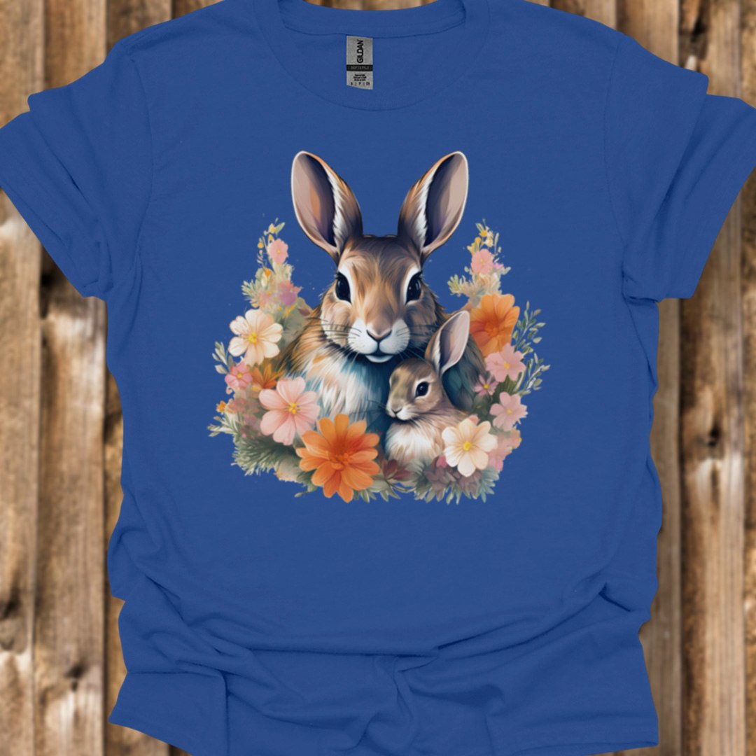 Konijn met Jong T‑Shirt