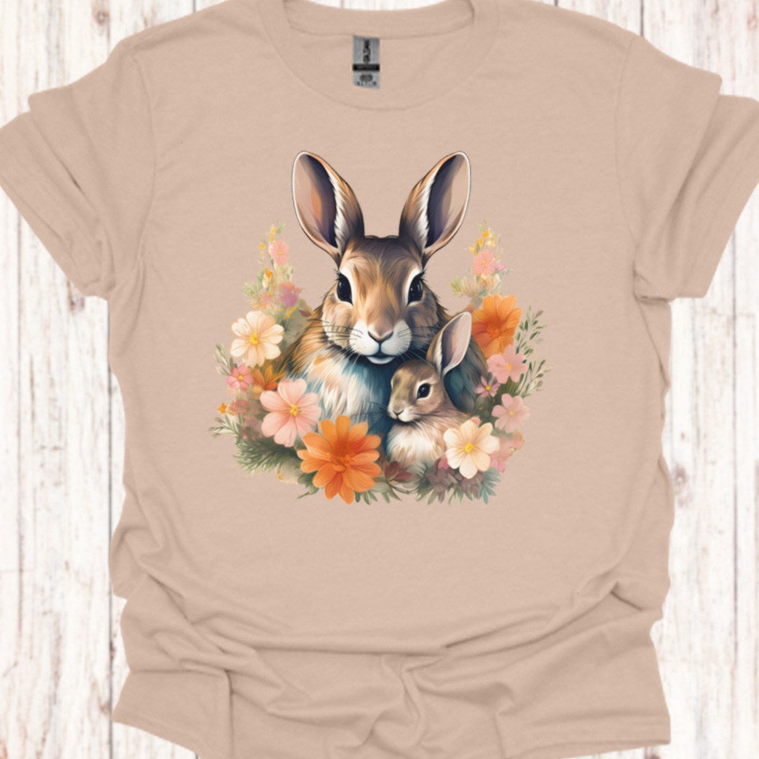 Konijn met Jong T‑Shirt