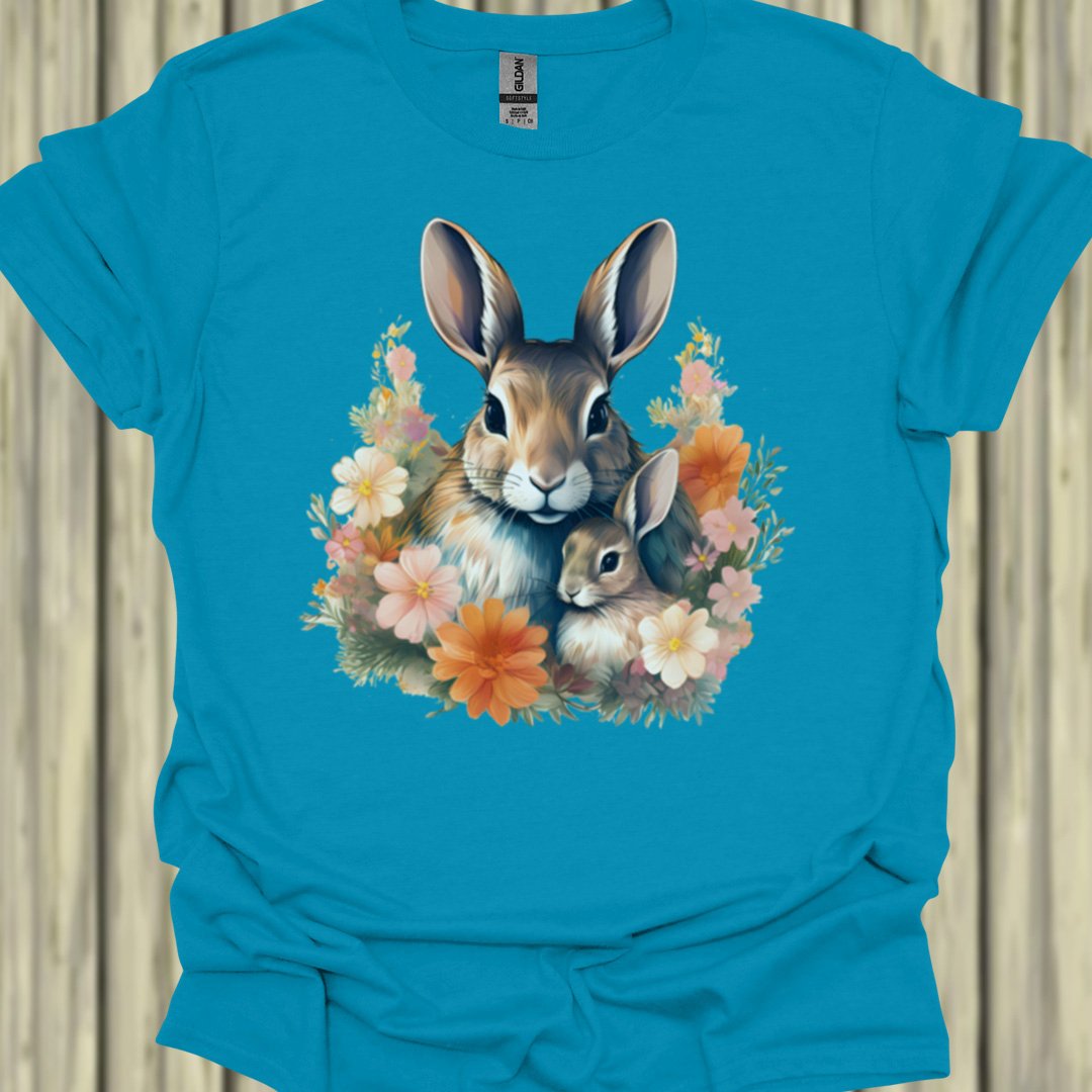 Konijn met Jong T‑Shirt