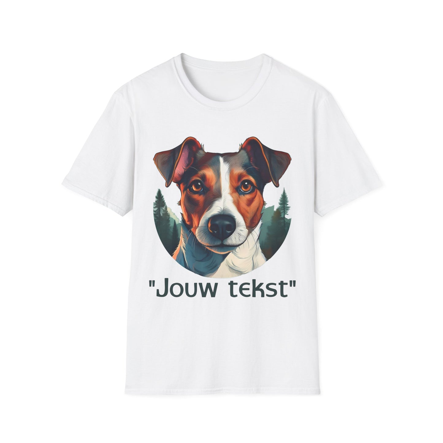 Jack Russell eigen tekst T-Shirt