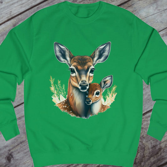 Hert met kalf sweatshirt