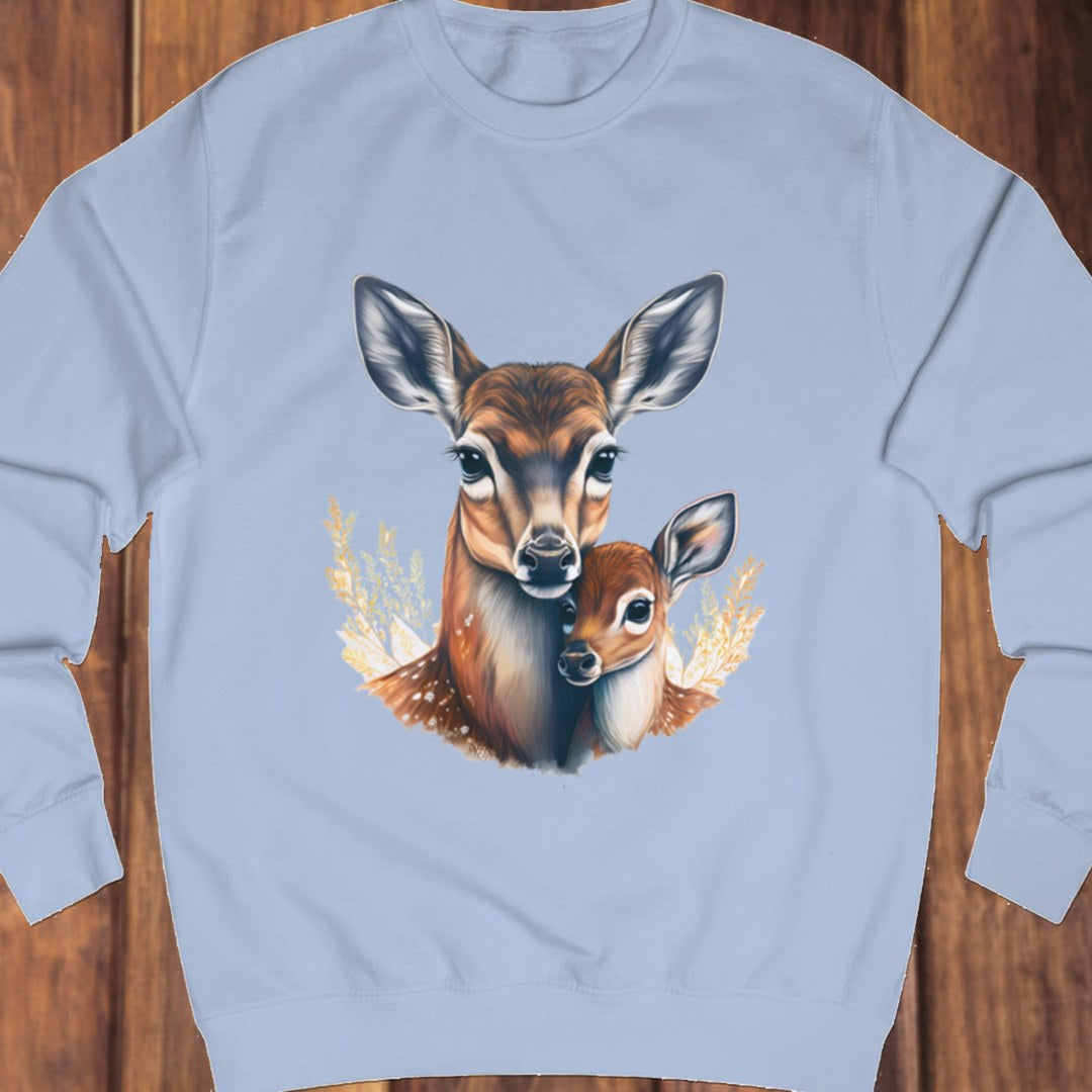 Hert met kalf sweatshirt