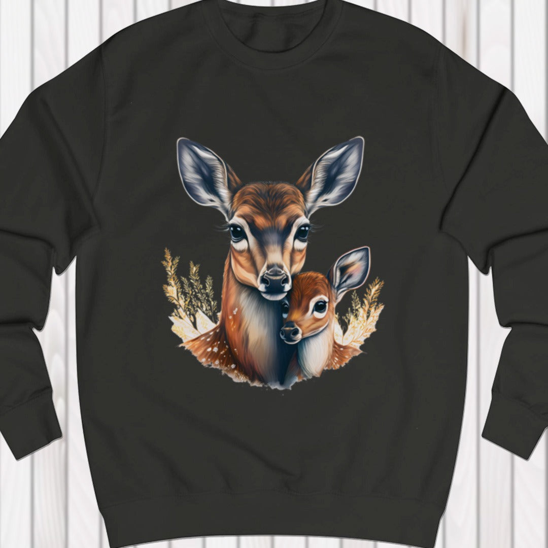 Hert met kalf sweatshirt
