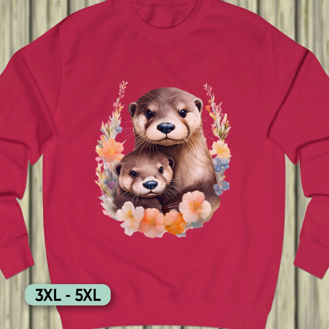 Otter met Jong Sweatshirt+