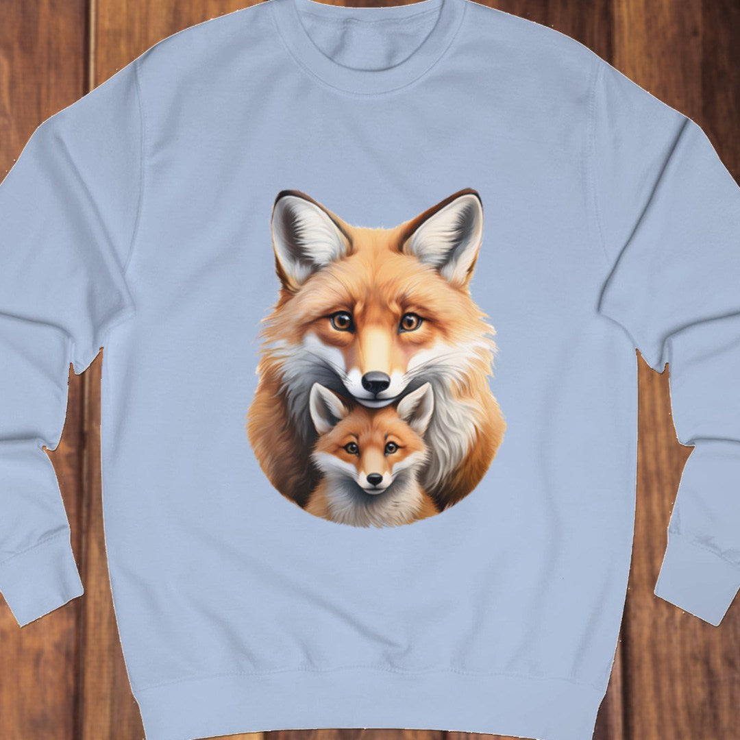 Vos met welp sweatshirt