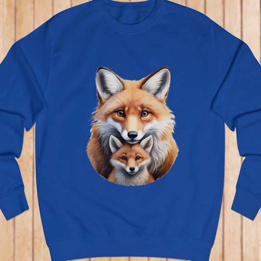 Vos met welp sweatshirt