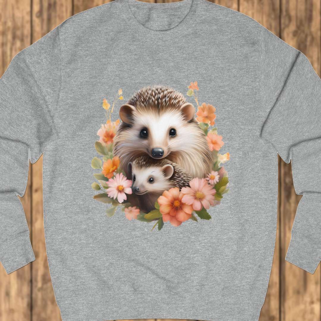 Egel met jong sweatshirt