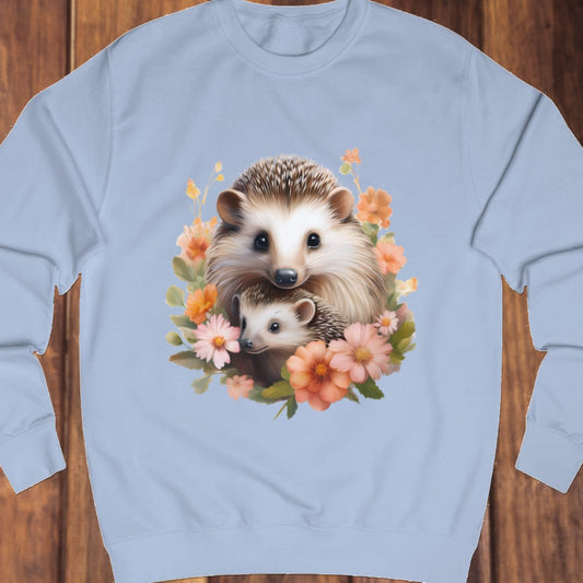 Egel met jong sweatshirt