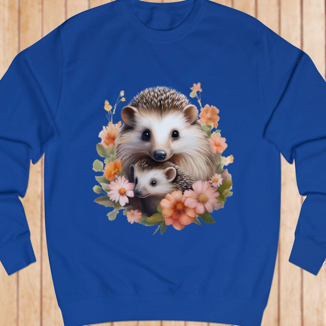 Egel met jong sweatshirt