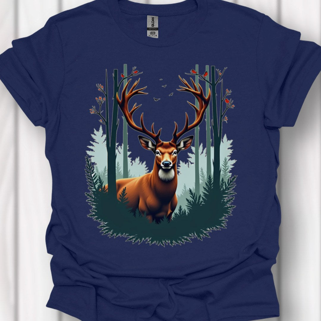 Majestueus Hert T‑Shirt