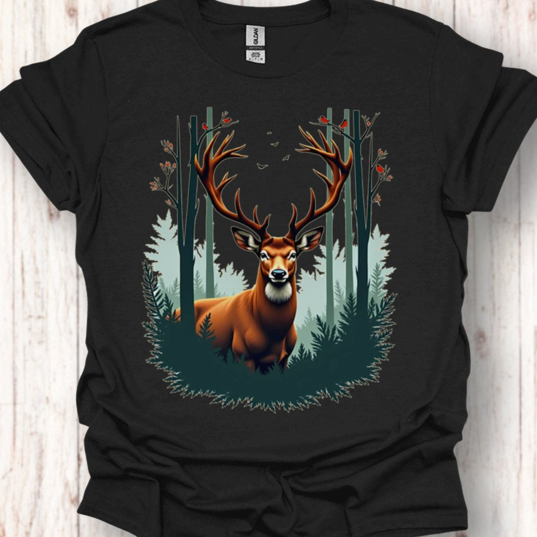 Majestueus Hert T‑Shirt