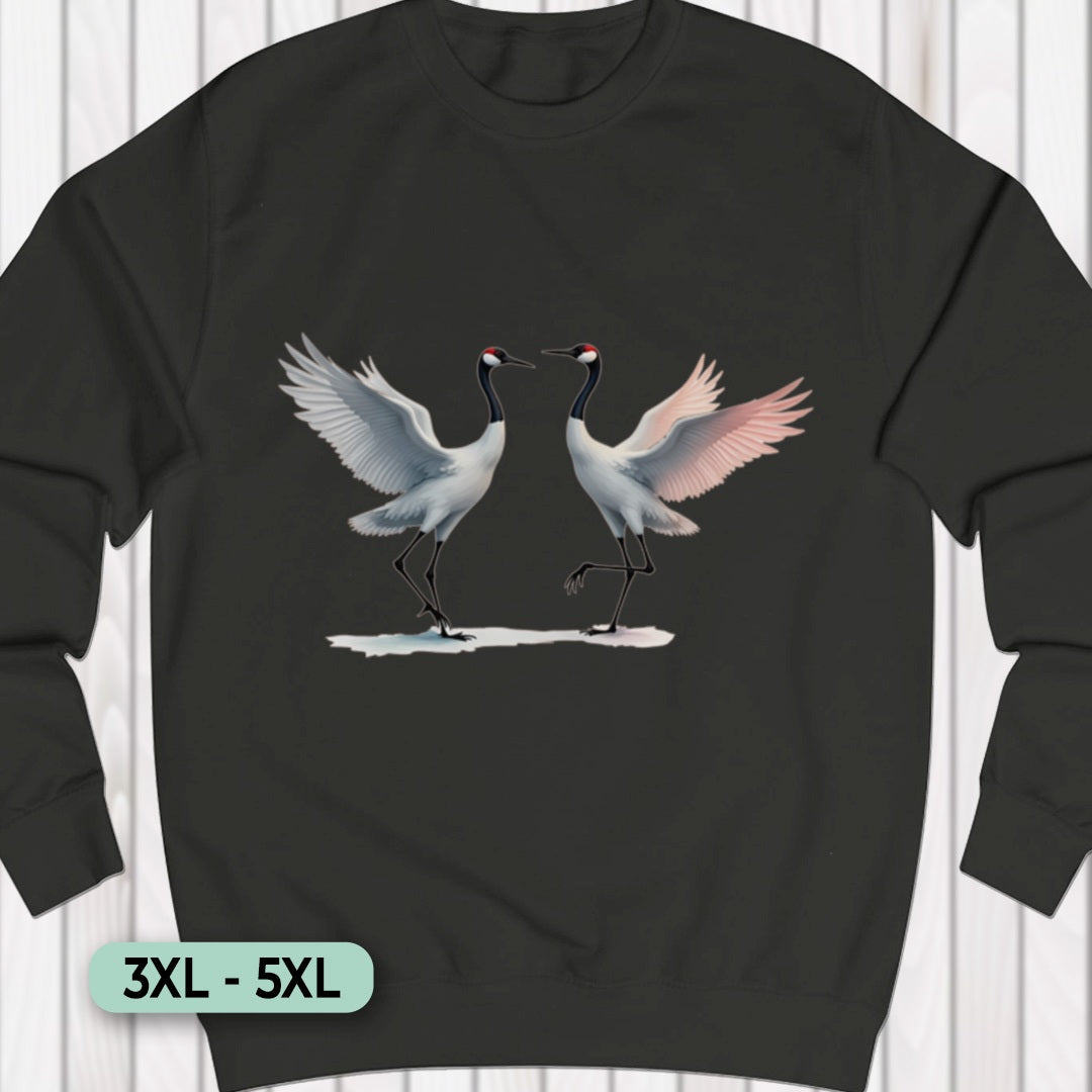 Dansende Kraanvogels Sweatshirt+