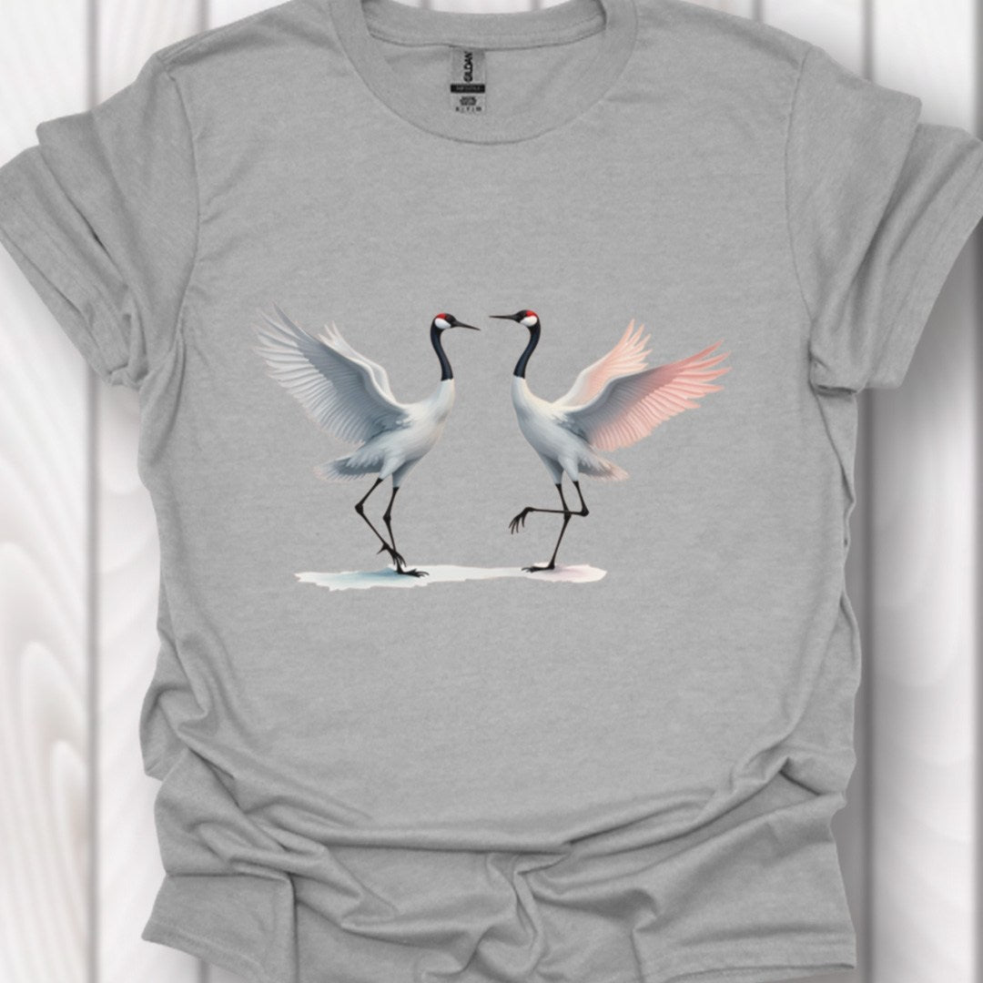Dansende Kraanvogels T‑Shirt