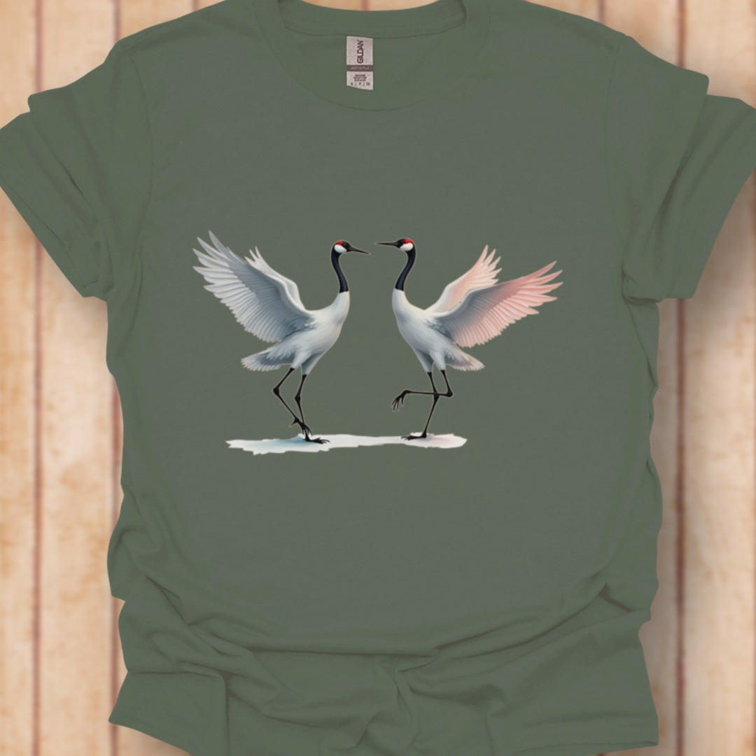 Dansende Kraanvogels T‑Shirt