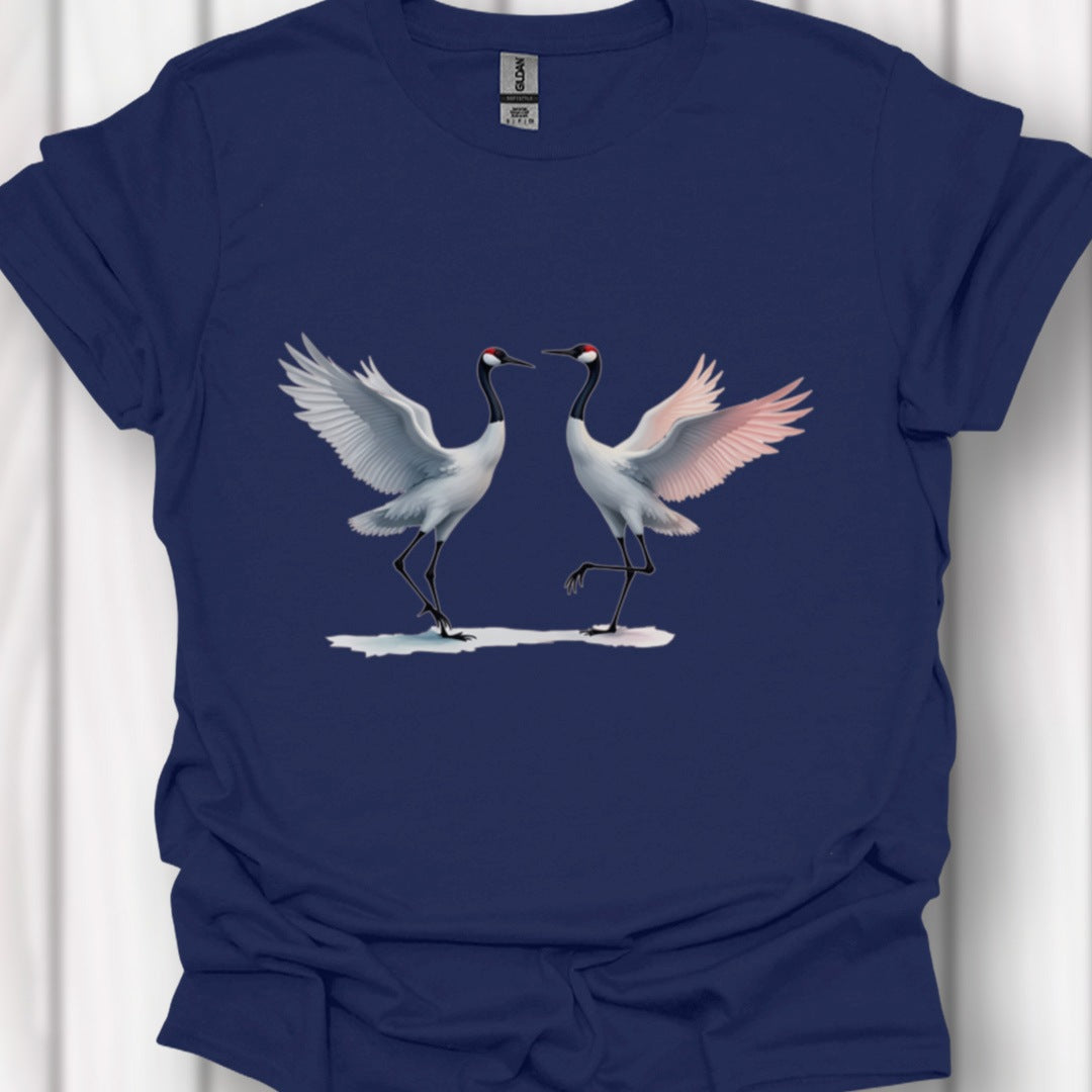 Dansende Kraanvogels T‑Shirt