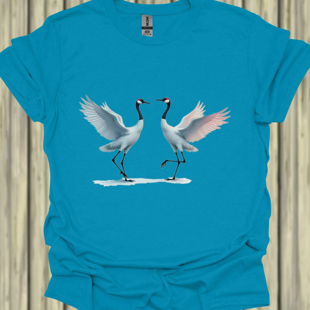 Dansende Kraanvogels T‑Shirt