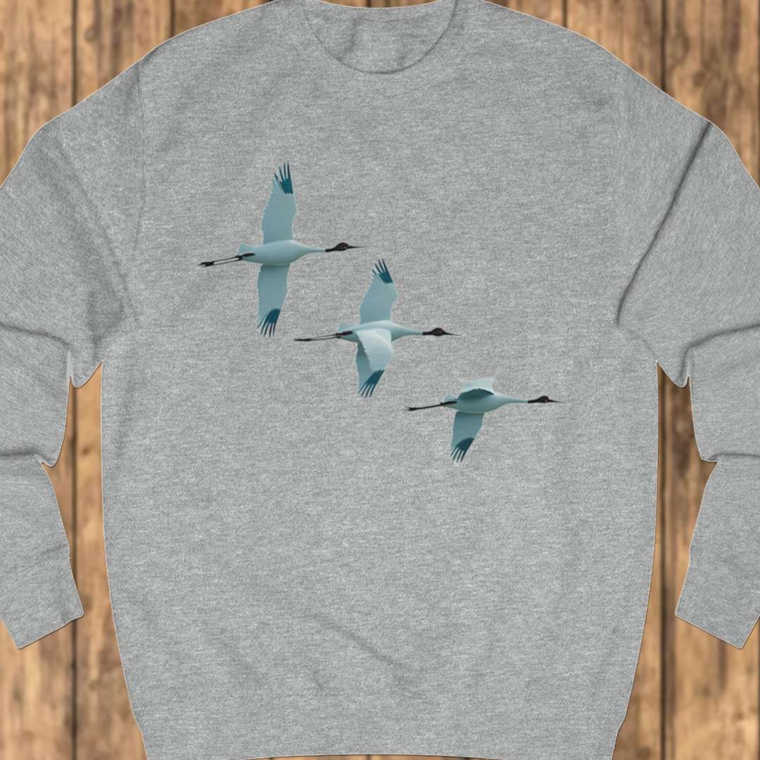 Crane trio sweatshirt