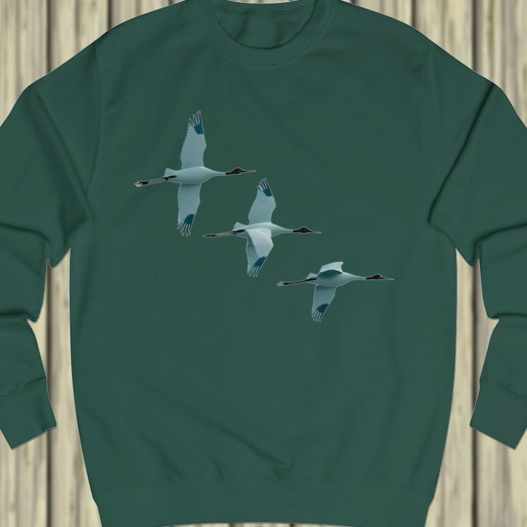 Crane trio sweatshirt