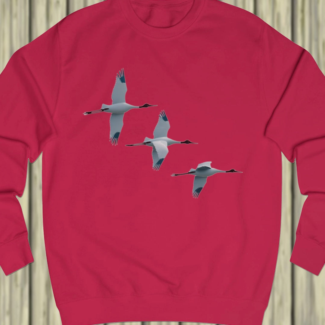 Crane trio sweatshirt