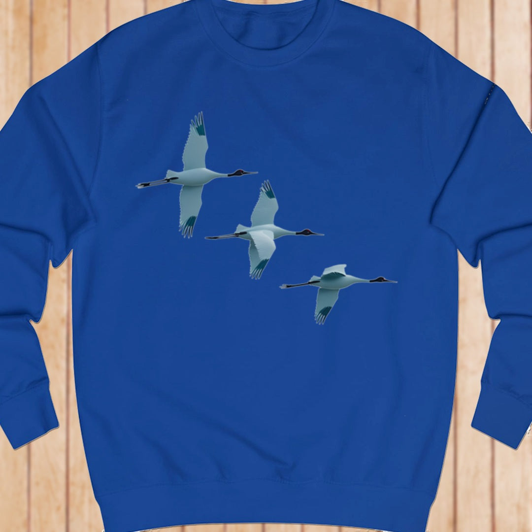 Crane trio sweatshirt