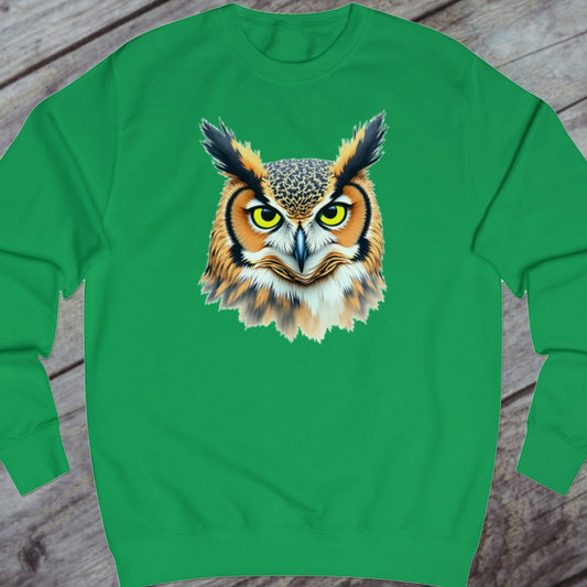 Oehoe kop sweatshirt