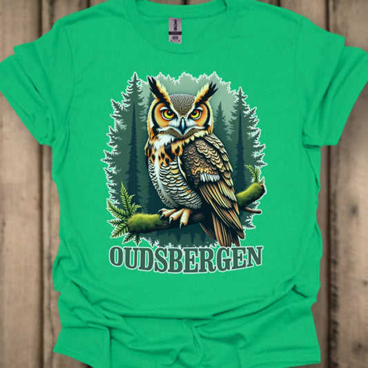 Oehoe Oudsbergen groen T‑Shirt