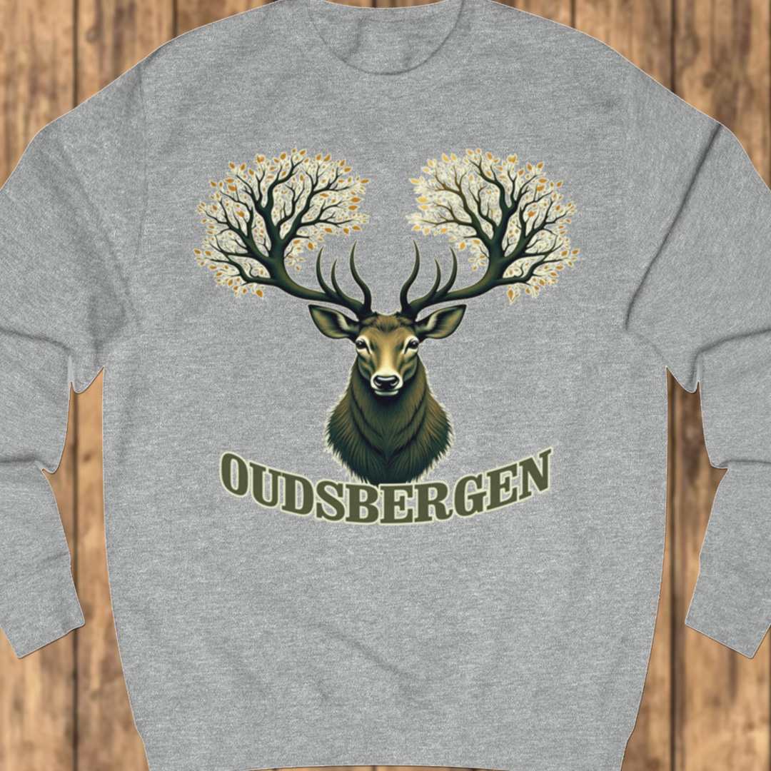 Deer with tree antlers Oudsbergen sweatshirt