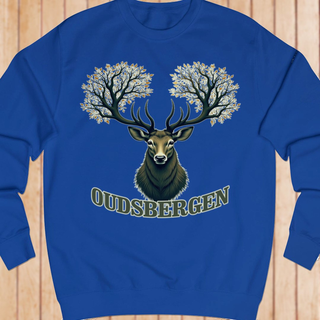 Deer with tree antlers Oudsbergen sweatshirt