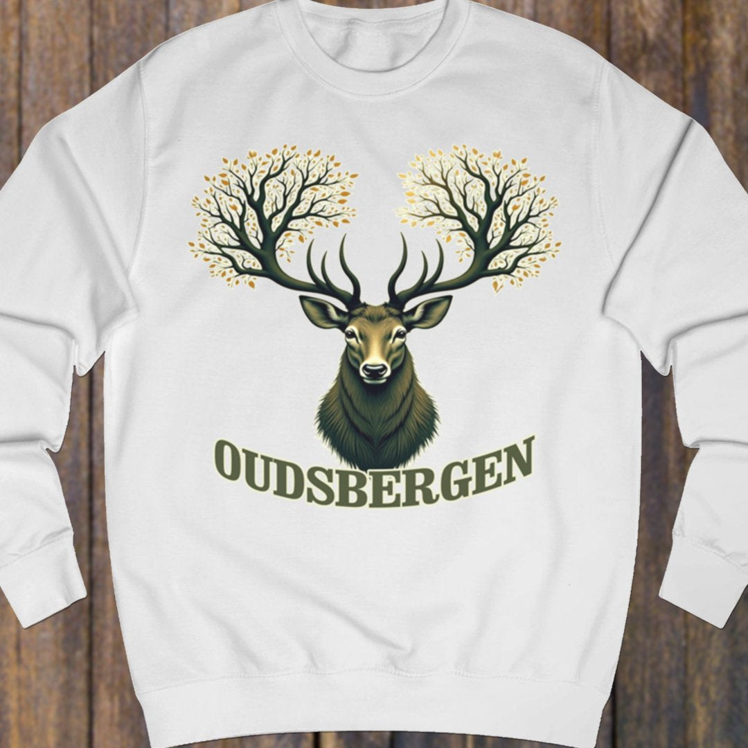Deer with tree antlers Oudsbergen sweatshirt
