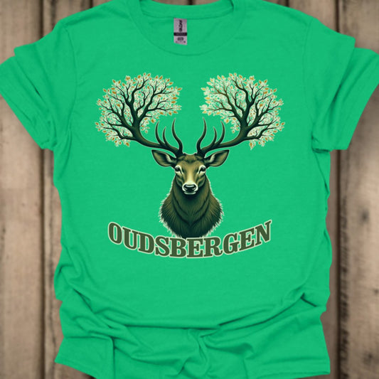 Hert met Boomgewei Oudsbergen T‑Shirt