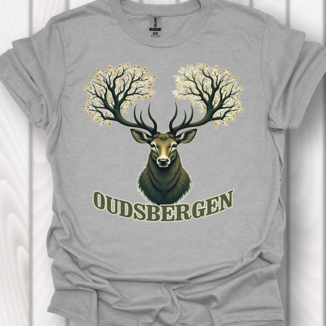 Hert met Boomgewei Oudsbergen T‑Shirt