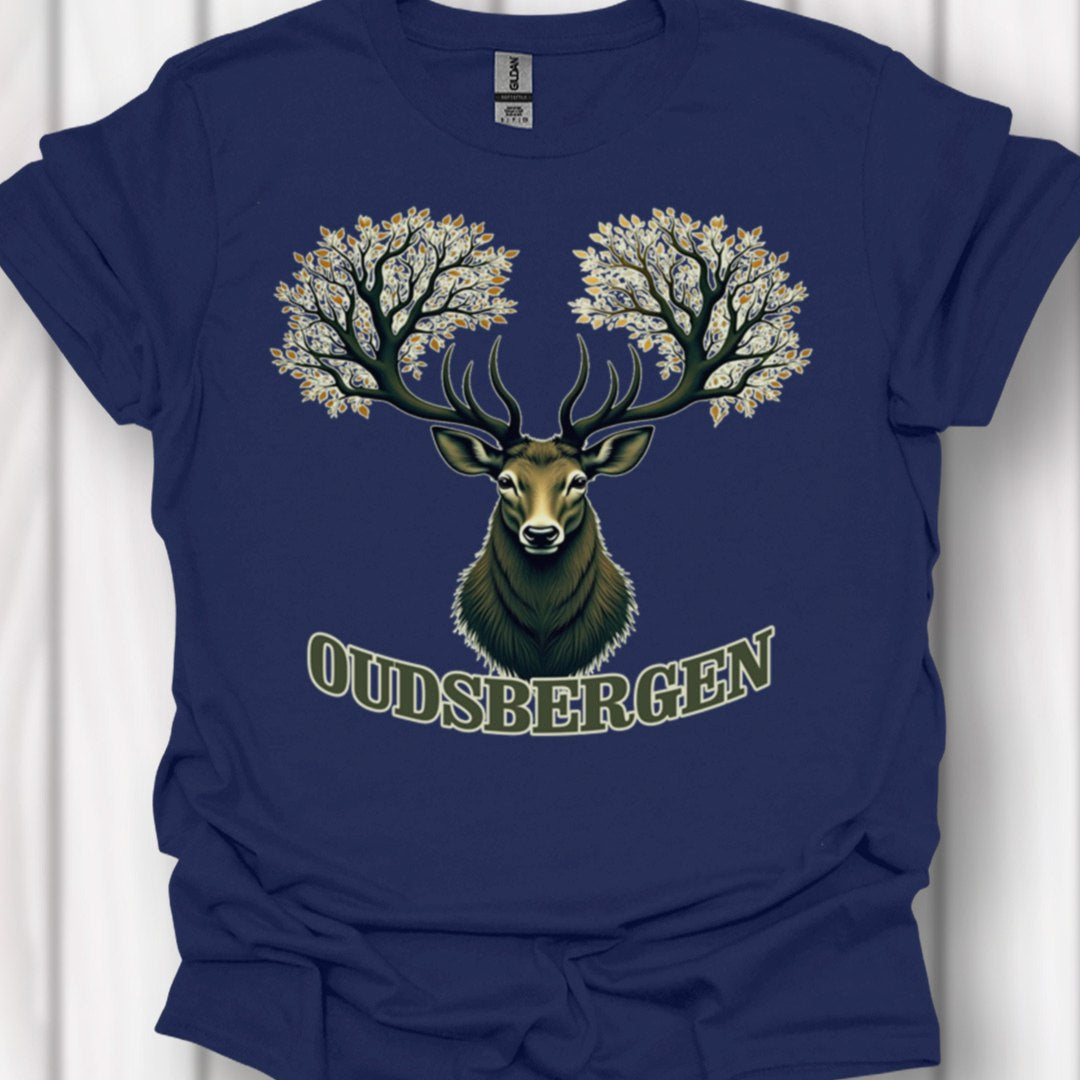 Hert met Boomgewei Oudsbergen T‑Shirt