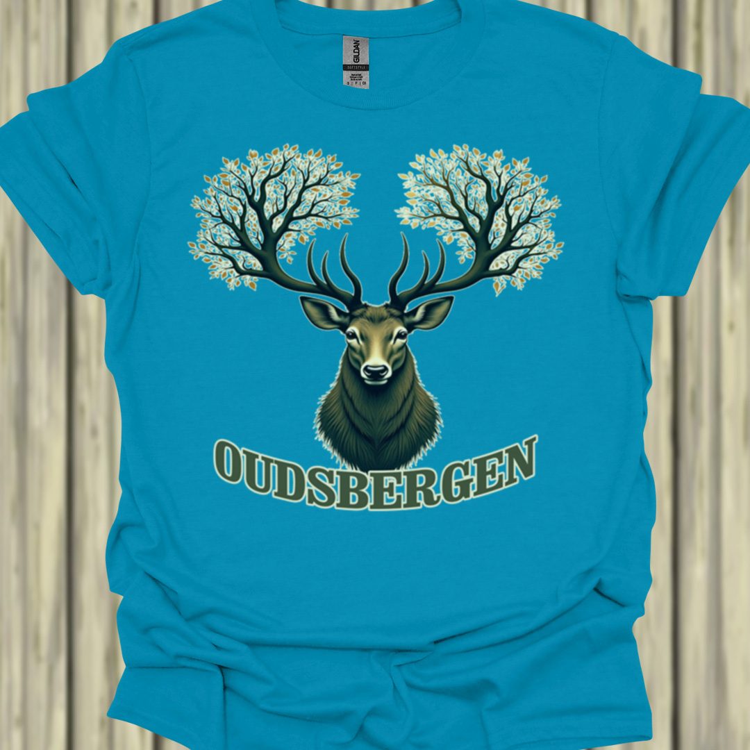 Hert met Boomgewei Oudsbergen T‑Shirt