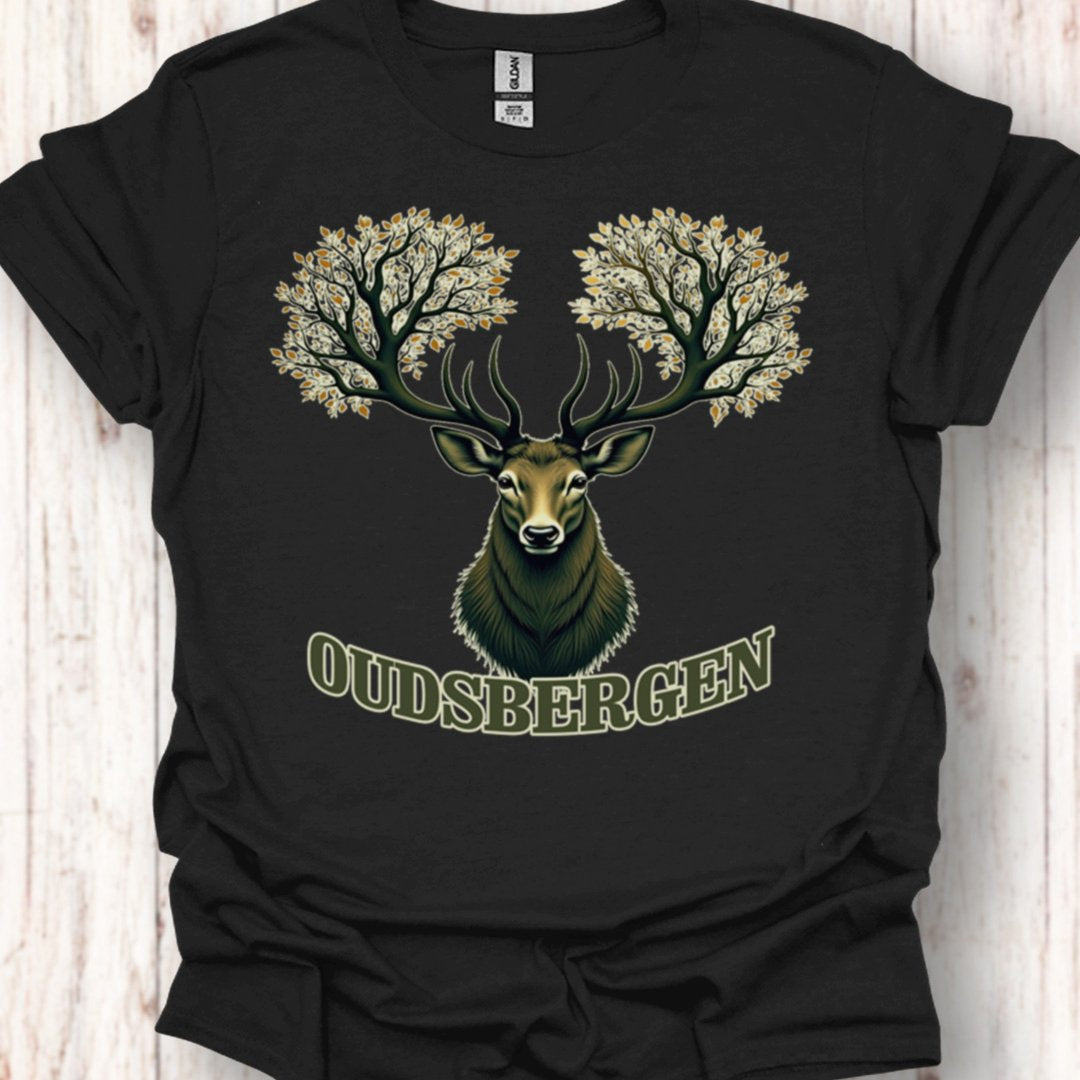 Hert met Boomgewei Oudsbergen T‑Shirt