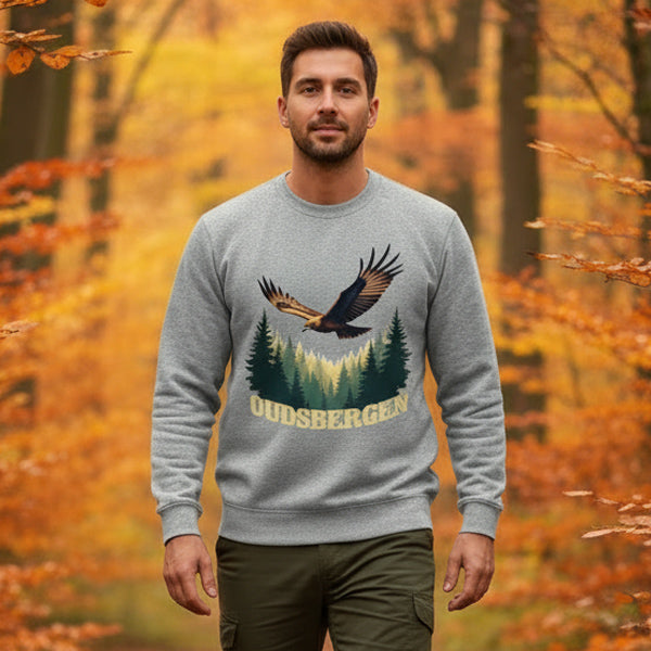 Buzzard Oudsbergen white sweatshirt