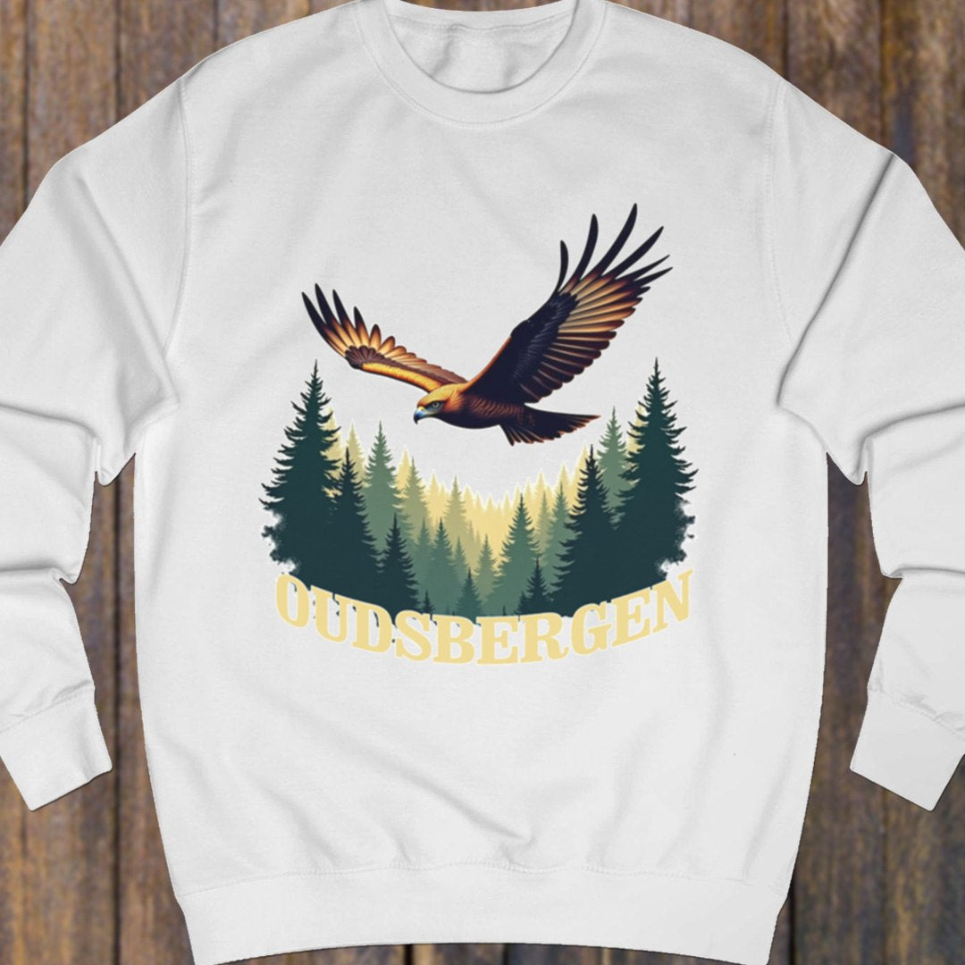 Buzzard Oudsbergen white sweatshirt
