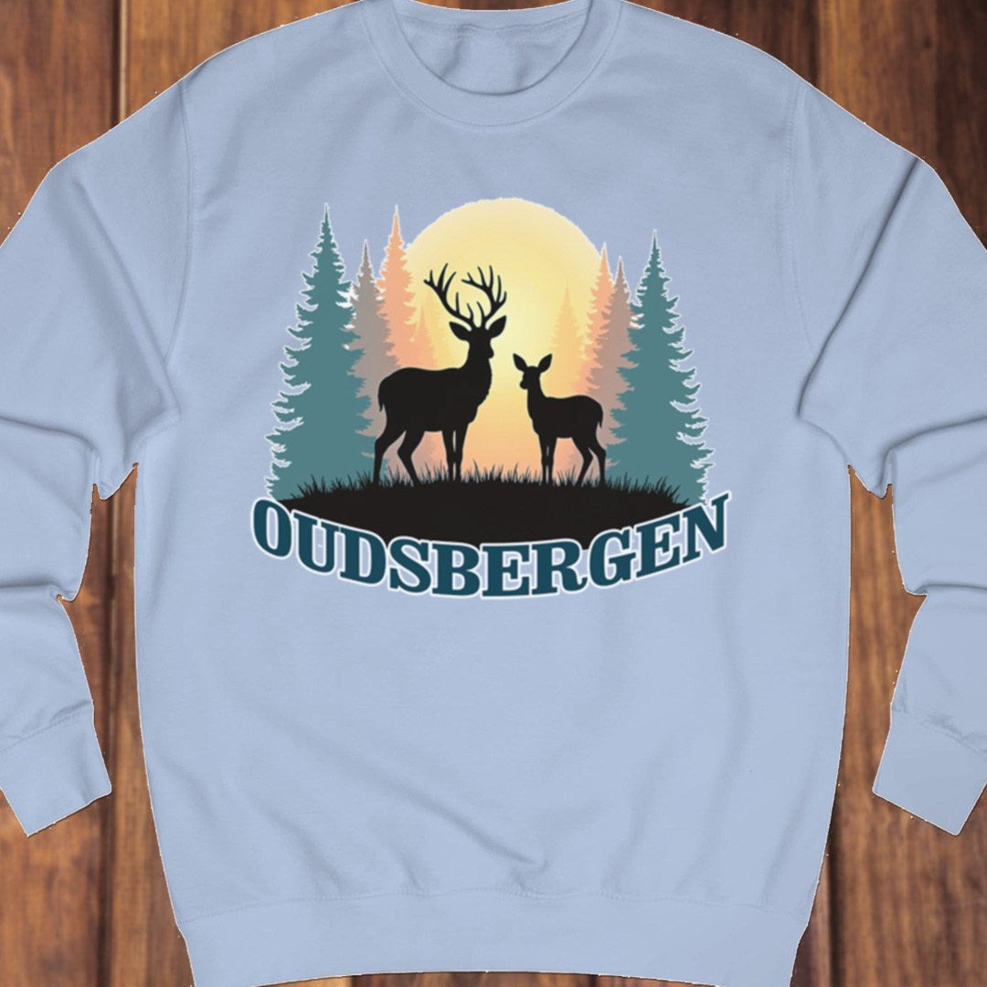 Hert en kalf Oudsbergen sweatshirt