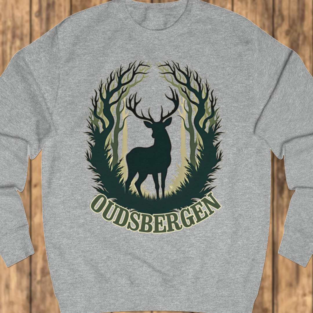 Imposant hert Oudsbergen sweatshirt
