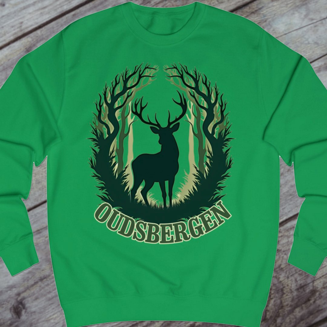 Imposant hert Oudsbergen sweatshirt