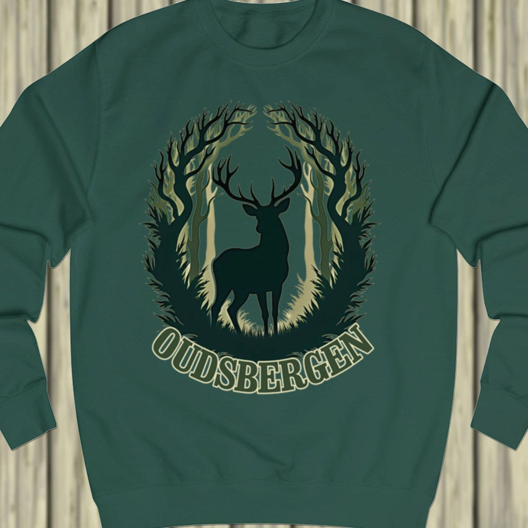 Imposant hert Oudsbergen sweatshirt