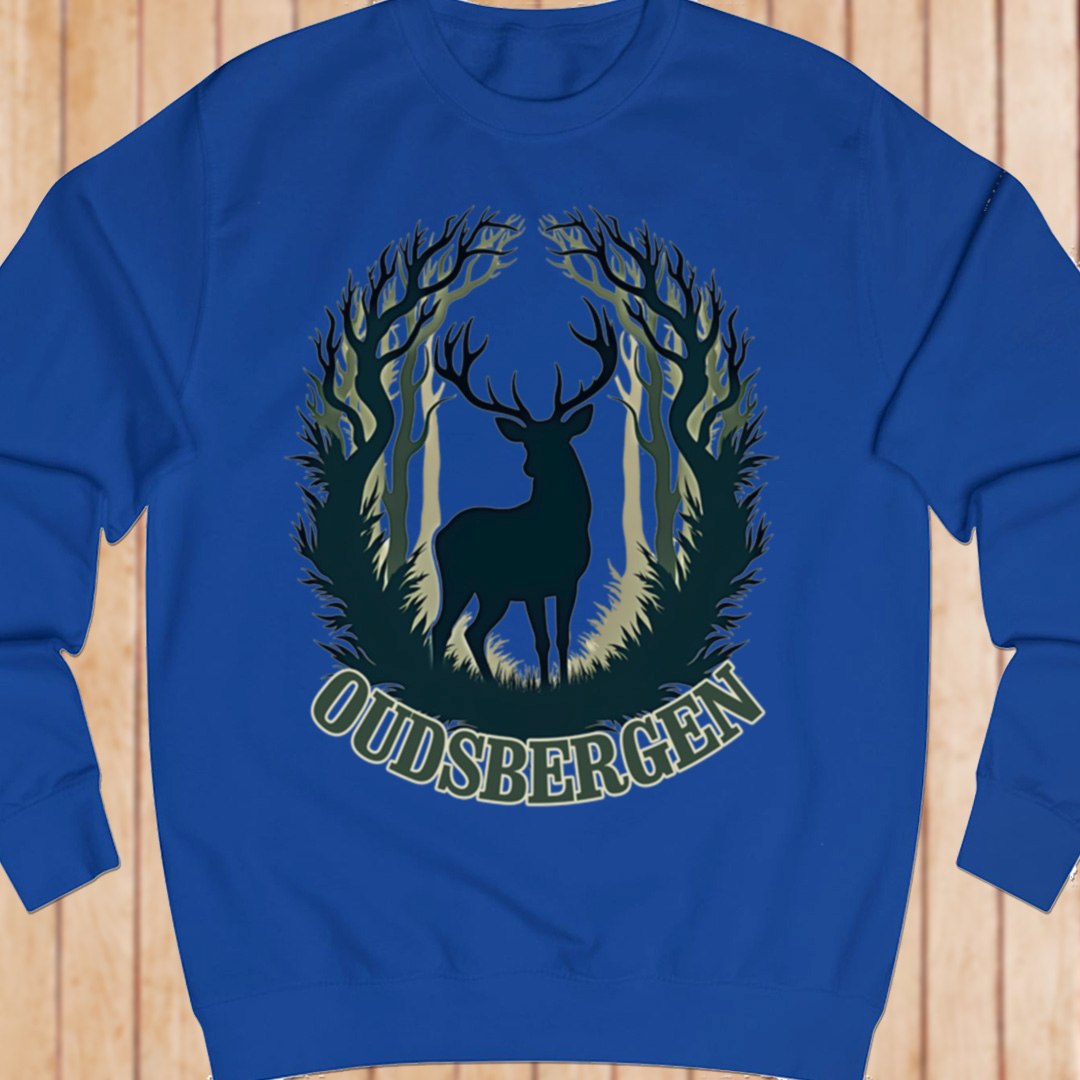 Imposant hert Oudsbergen sweatshirt