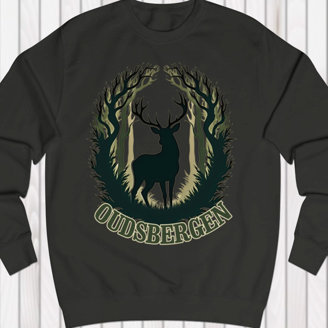 Imposant hert Oudsbergen sweatshirt
