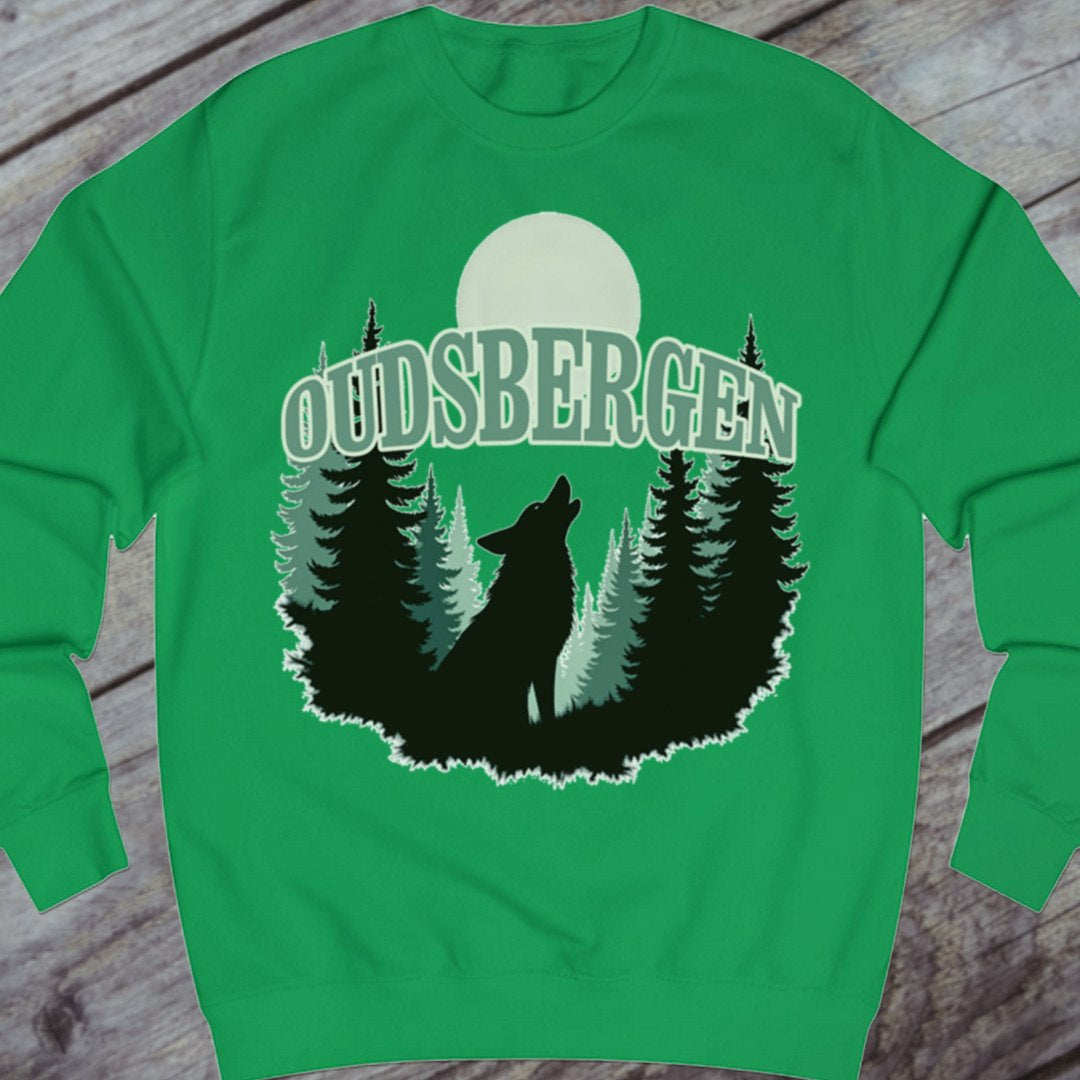 Wolf full moon Oudsbergen sweatshirt