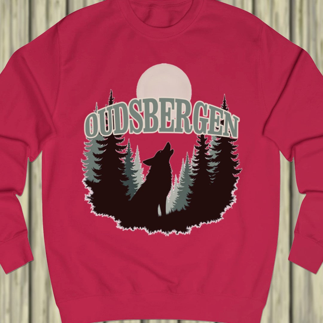 Wolf full moon Oudsbergen sweatshirt