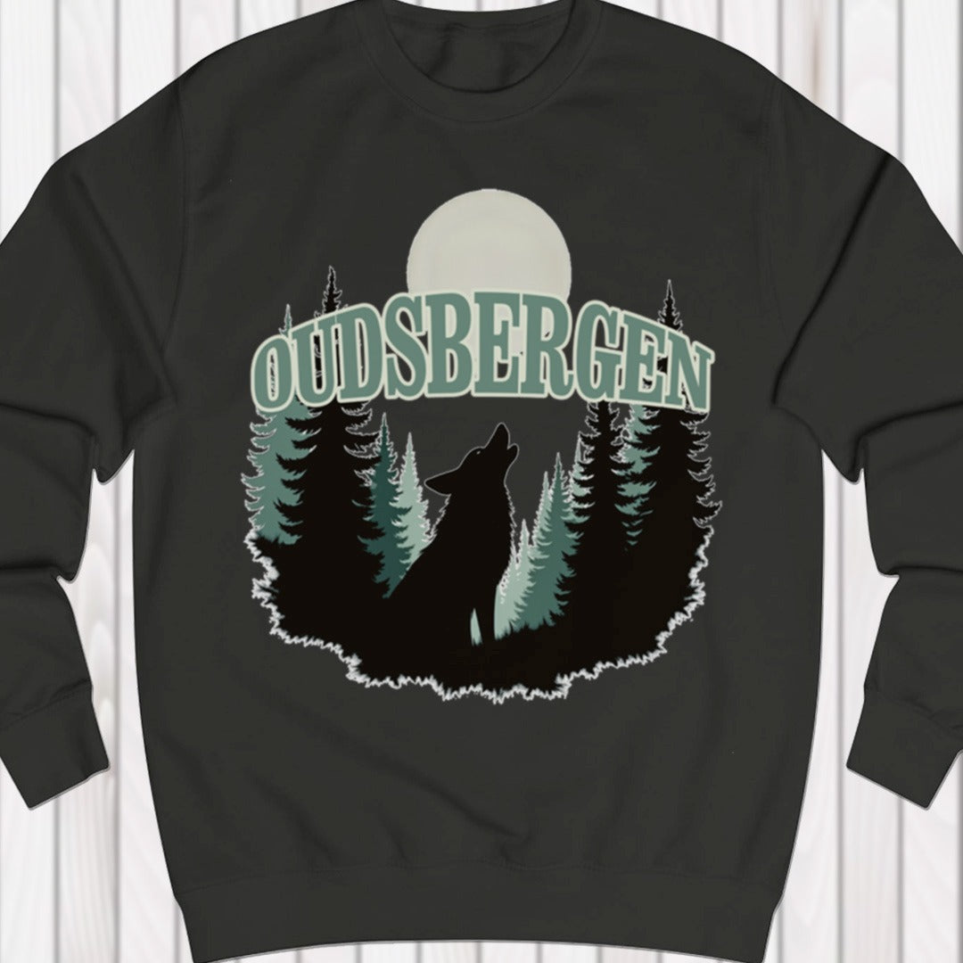 Wolf full moon Oudsbergen sweatshirt