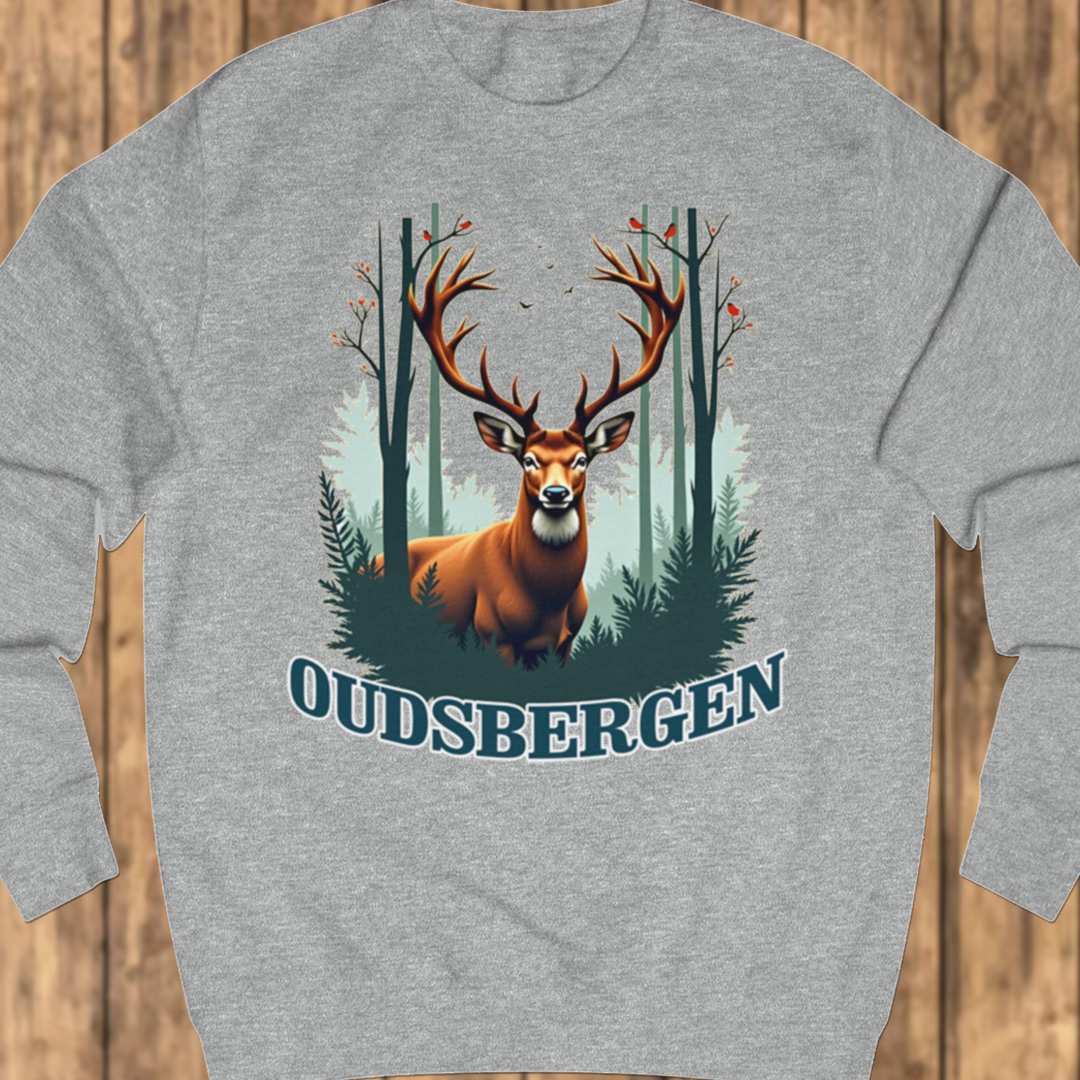 Majestueus hert Oudsbergen sweatshirt