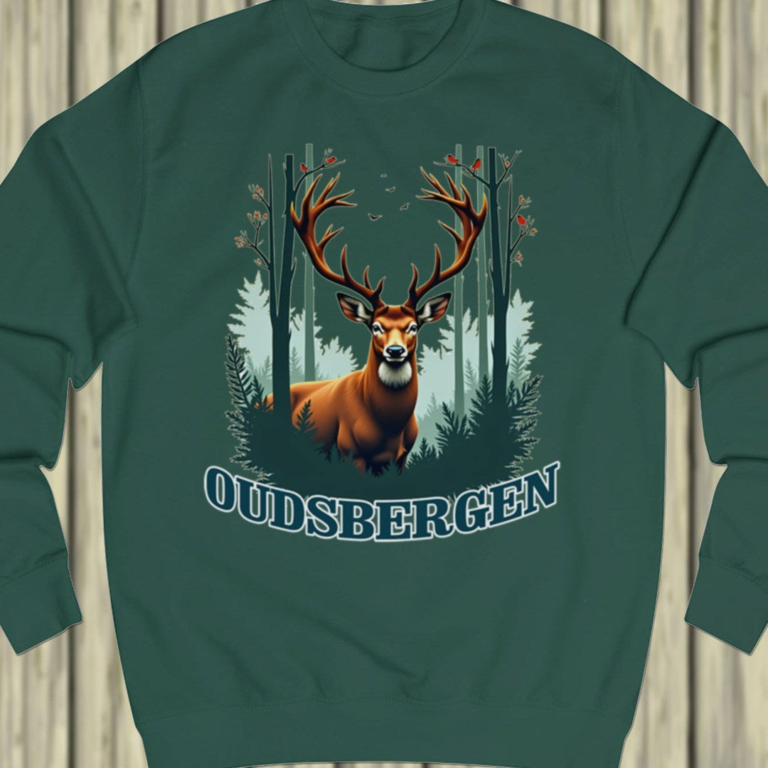 Majestueus hert Oudsbergen sweatshirt