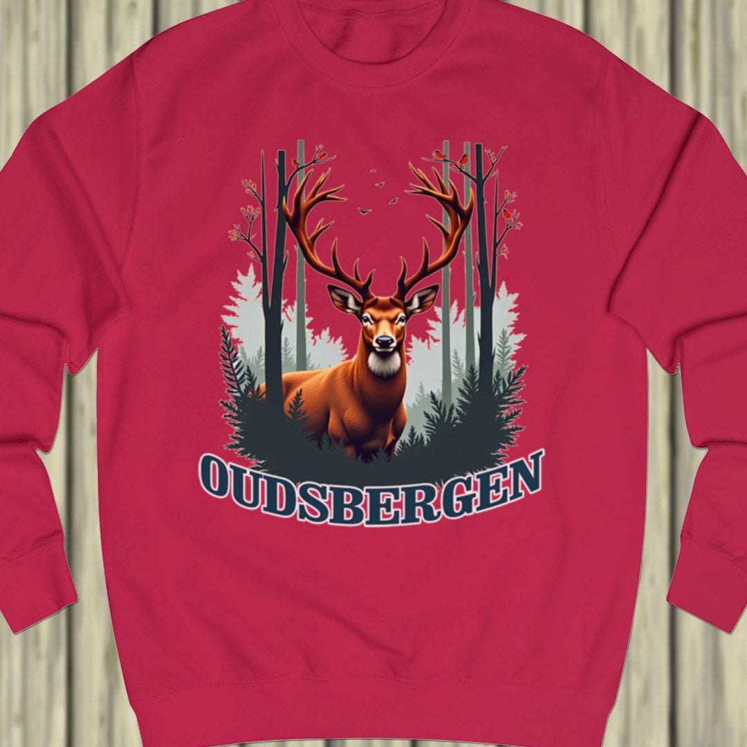 Majestueus hert Oudsbergen sweatshirt
